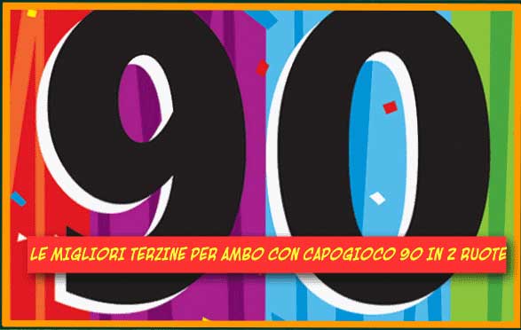 Previsioni Lotto col 90 del 27/01/2022