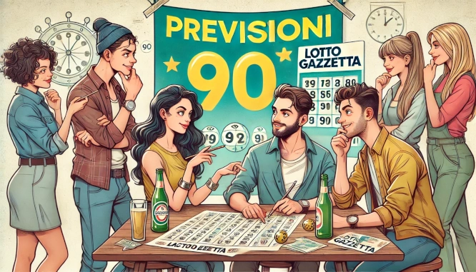 Previsioni Lotto col 90 del 18/07/2024