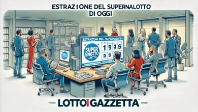 Estrazioni Superenalotto del 23/07/2024