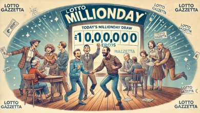 MillionDay e MillionDayExtra di 22/8/2024