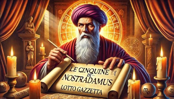 Le cinquine di NOSTRADAMUS del 22/08/2024