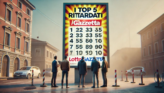 I Top 5 Ritardatari del 06/08/2024