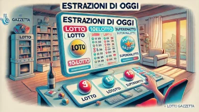 Lotto 10eLotto Superenalotto di 20/8/2024