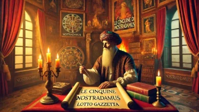 Le cinquine di NOSTRADAMUS del 03/10/2024