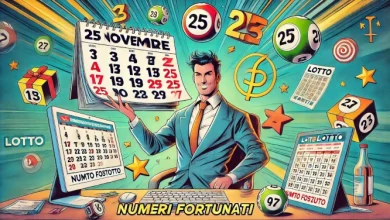 Numeri fortunati per i nati il 25 novembre