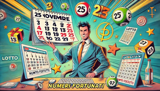 Numeri fortunati per i nati il 25 novembre