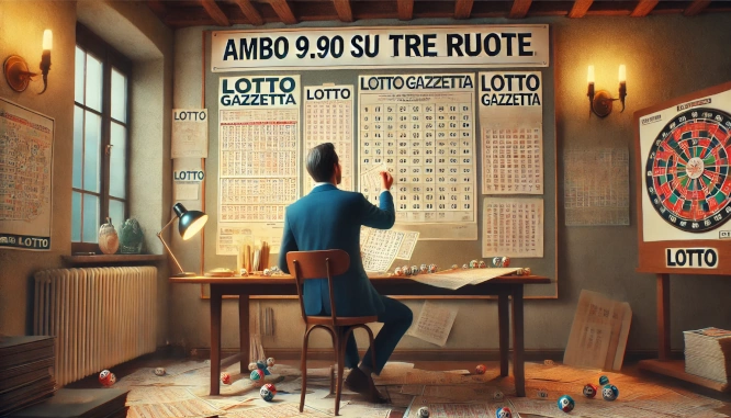 Ambo 9.90 per 3 colpi su tre ruote