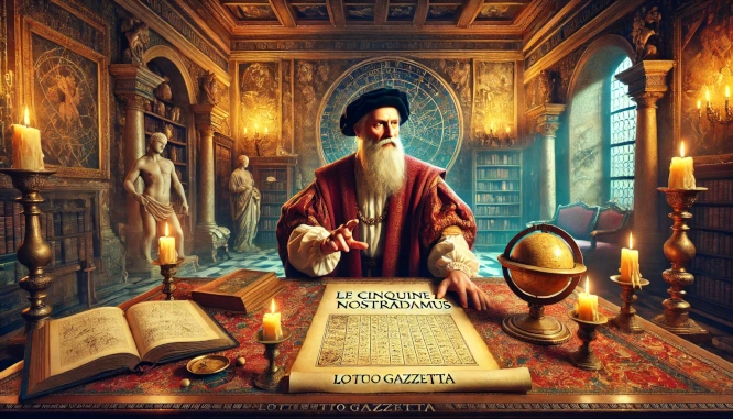 Le cinquine di NOSTRADAMUS del 22/11/2024