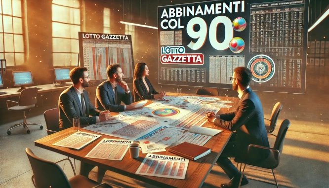 Gli abbinamenti con il 90 del 19/11/2024