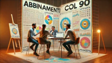 Gli abbinamenti con il 90 del 22/11/2024