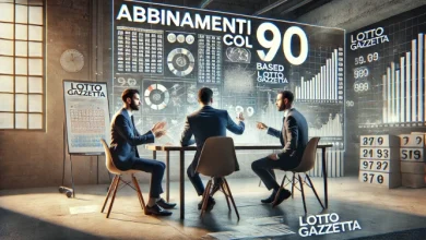 Gli abbinamenti con il 90 del 30/11/2024