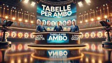 Tabelle per ambo del 03/12/2024