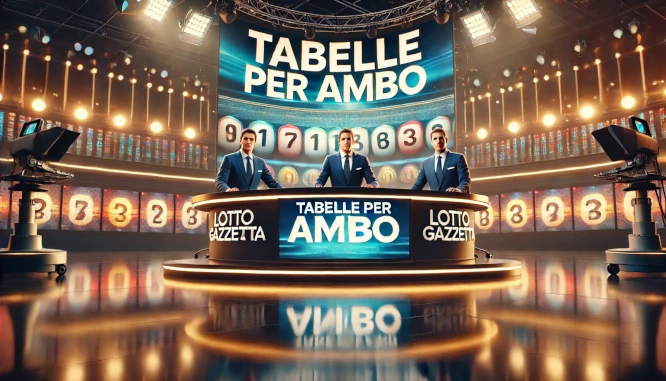 Tabelle per ambo del 03/12/2024