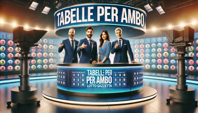 Tabelle per ambo del 19/11/2024