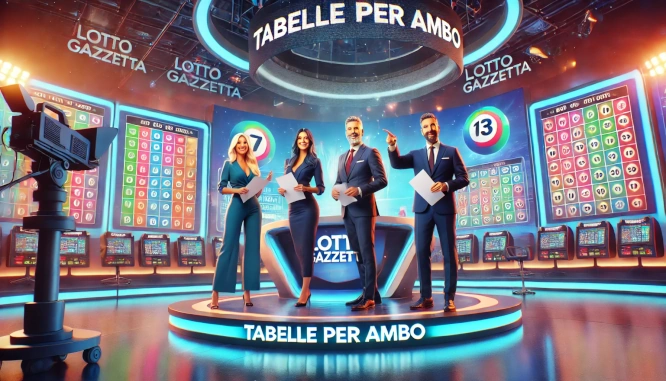 Tabelle per ambo del 22/11/2024