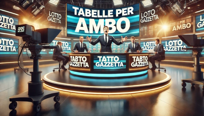 Tabelle per ambo del 23/11/2024