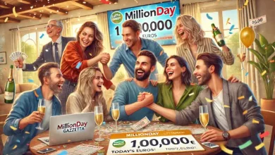 MillionDay e MillionDayExtra di 02/01/2025