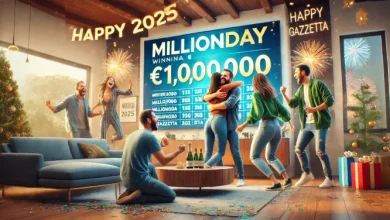 MillionDay e MillionDayExtra di 30/12/2024