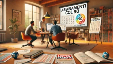 Gli abbinamenti con il 90 del 20/12/2024