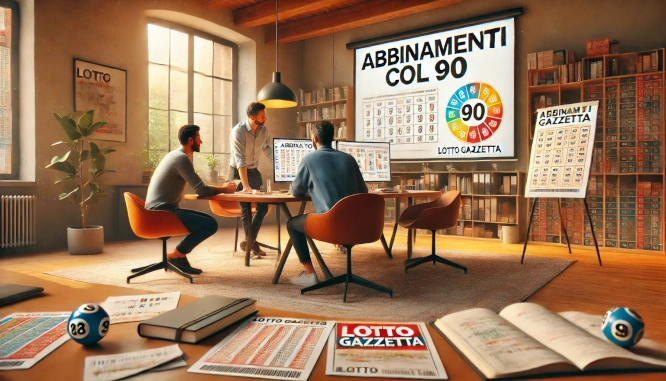 Gli abbinamenti con il 90 del 20/12/2024