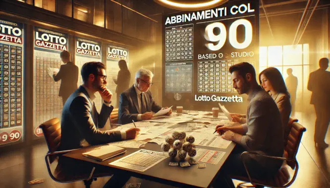 Gli abbinamenti con il 90 del 28/12/2024