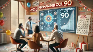 Gli abbinamenti con il 90 del 31/12/2024