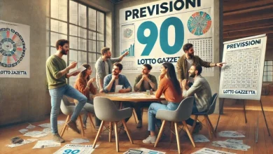 Previsioni Lotto col 90 del 12/12/2024