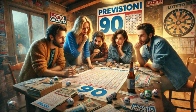 Previsioni Lotto col 90 del 13/12/2024