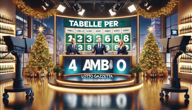 Tabelle per ambo del 24/12/2024