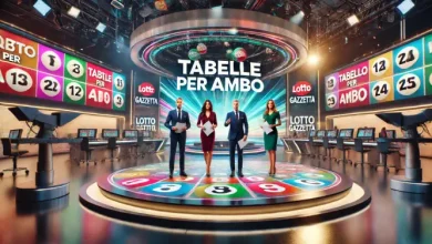 Tabelle per ambo del 28/12/2024