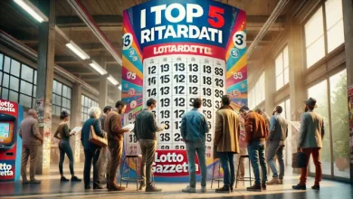 I Top 5 Ritardatari del 02/01/2025