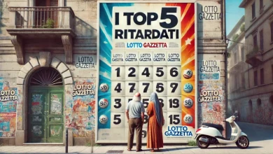 I Top 5 Ritardatari del 05/12/2024