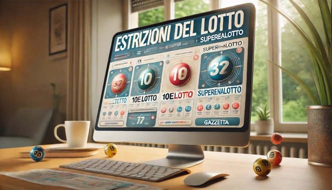 Lotto 10eLotto Superenalotto di 13/12/2024