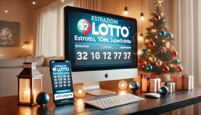 Lotto 10eLotto Superenalotto di 24/12/2024