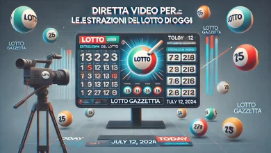 Video estrazioni del Lotto del 05/12/2024