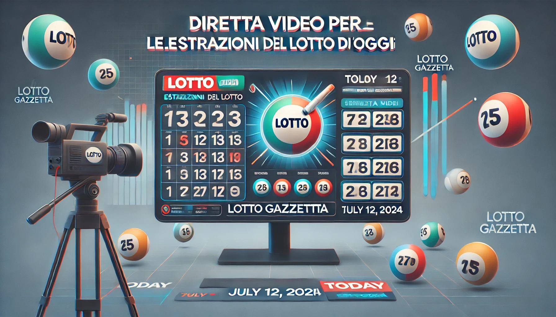 Video estrazioni del Lotto del 05/12/2024