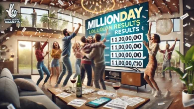 MillionDay e MillionDayExtra di 10/01/2025