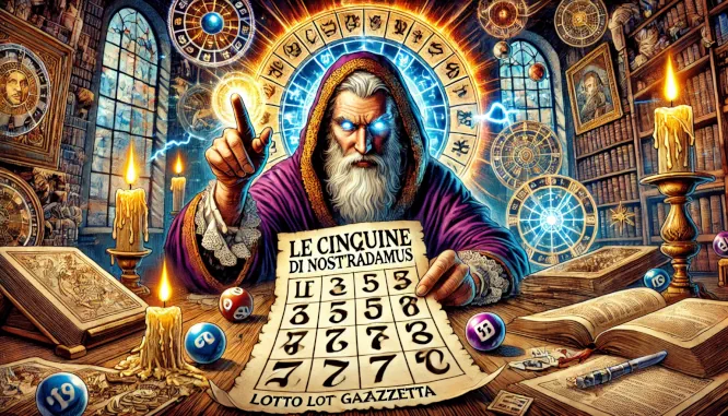 Le cinquine di NOSTRADAMUS del 21/01/2025