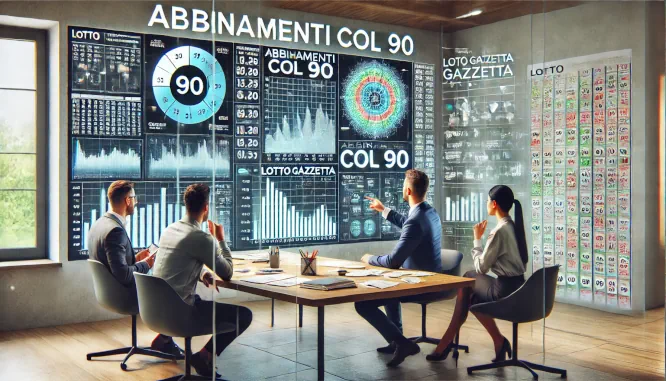 Gli abbinamenti con il 90 del 11/01/2025