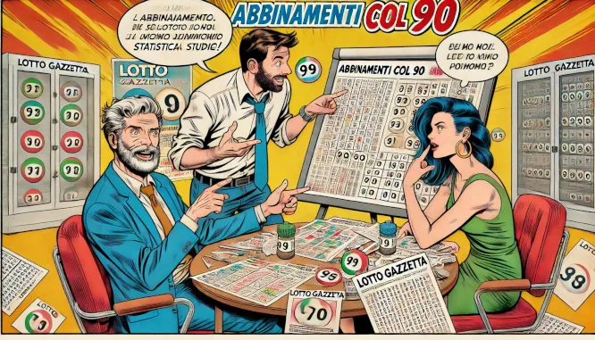 Gli abbinamenti con il 90 del 17/01/2025