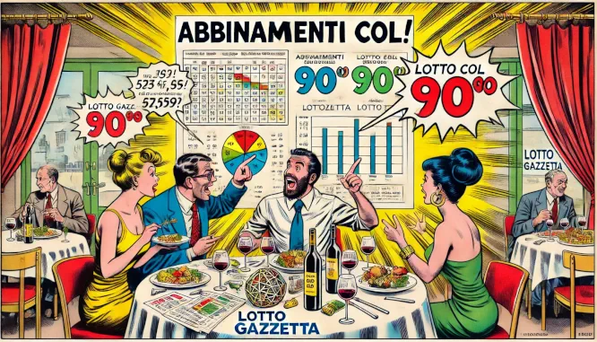 Gli abbinamenti con il 90 del 21/01/2025