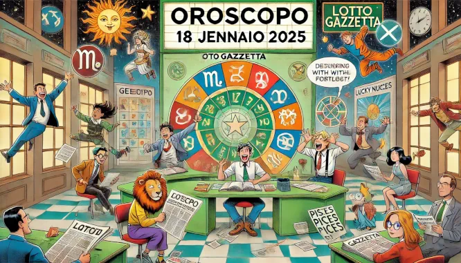 Oroscopo e Numeri per Sabato 18/01/2025