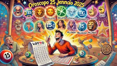 Oroscopo e Numeri per Sabato 25/01/2025