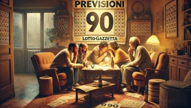 Previsioni Lotto col 90 del 16/01/2025