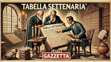 La Tabella SETTENARIA per il 18/01/2025