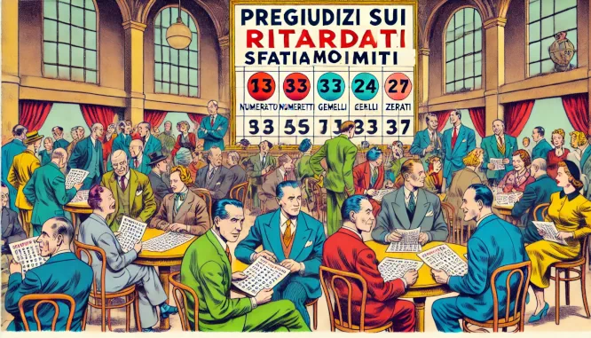 Pregiudizi sui numeri ritardatari al Lotto