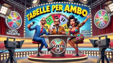 Tabelle per ambo del 07/01/2025