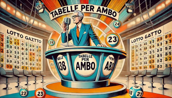 Tabelle per ambo del 09/01/2025