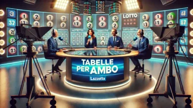 Tabelle per ambo del 10/01/2025