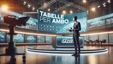 Tabelle per ambo del 11/01/2025